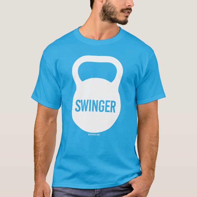 T-shirts Kettlebell Swinger (Frente)