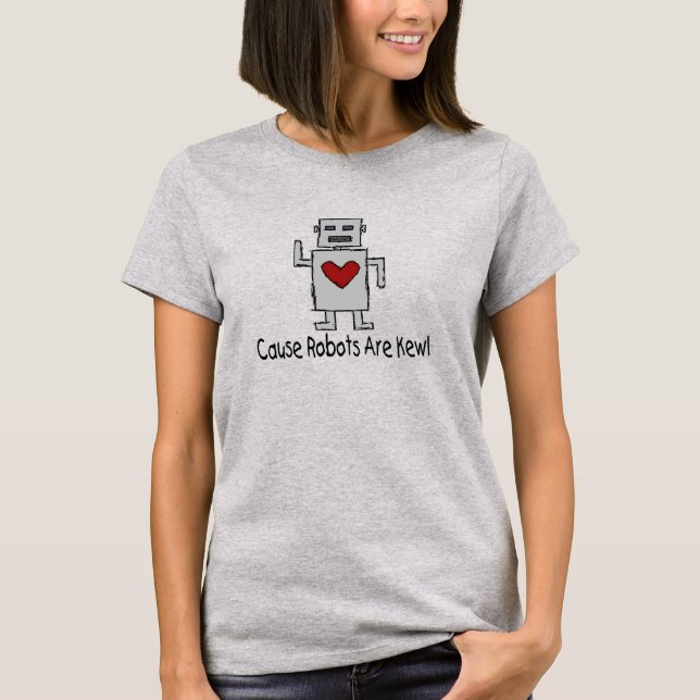T-shirts Kewl Robot (Frente)