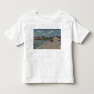 T-shirts Key West, FL - estrada entre o continente & as