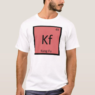 T-shirts Kf - Tabela Periódica da Química das Artes Marciai