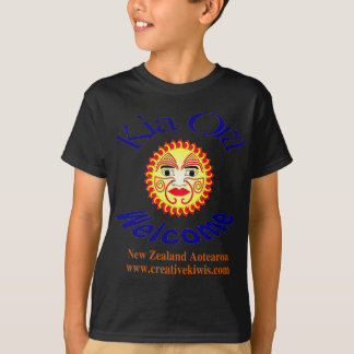 T-shirts Kia Ora, boa vinda