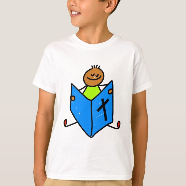 T-shirts Kid bíblia (Frente)