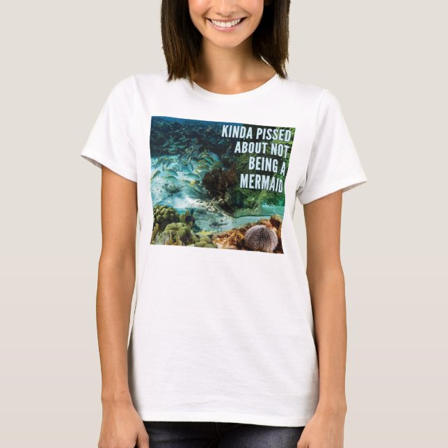 T-shirts Kida Pissed Mermaid Flowy Tee (Frente)