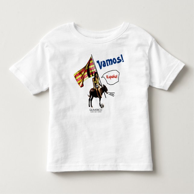 T-shirts Kid's VAMOS!España! No.7 (Frente)