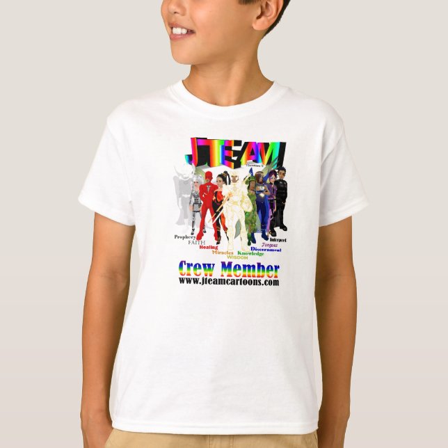 T-shirts KidsCrewMemberJTeamTeeShirt (Frente)