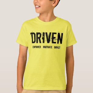 T-SHIRTS KIDZ CONDUZIDOS "TRAZEM-NO TREINAR "