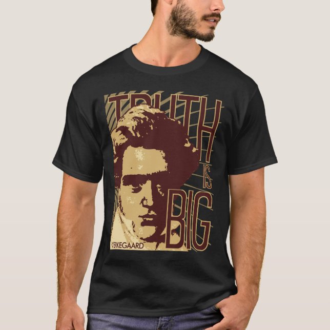 T-shirts Kierkegaard -- Verdade (Frente)