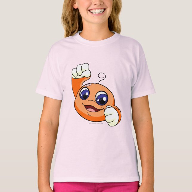 T-shirts Kiko Orange (Frente)