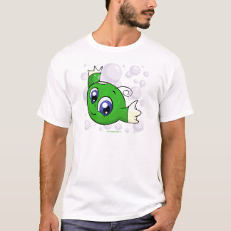 T-shirts Kiko verde que swishing através do lago Kiko