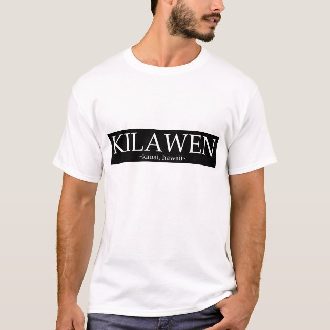 T-shirts kilawen o bar preto (Frente)