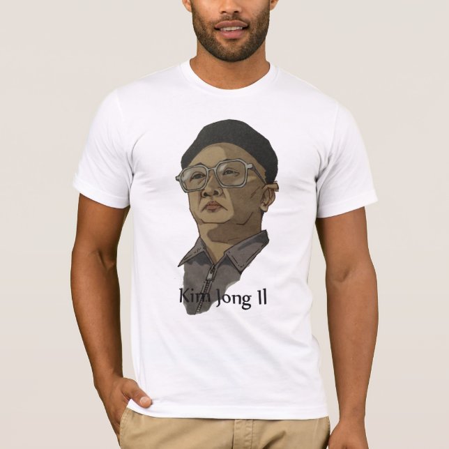T-shirts Kim Jong Il (Frente)