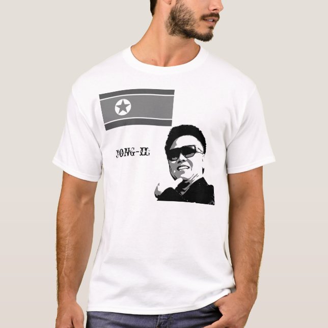 T-shirts Kim Jong-il (Frente)