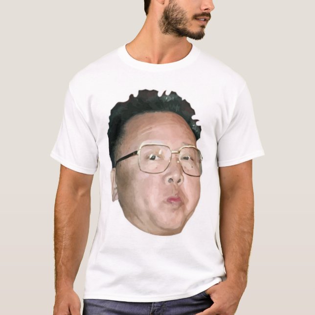 T-shirts Kim Jong Il (Frente)
