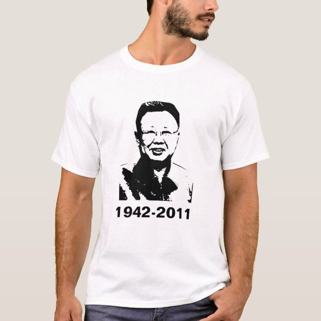 T-shirts Kim Jong Il está inoperante (Frente)