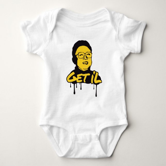 T-shirts Kim Jong Il - Get's Il (Frente)