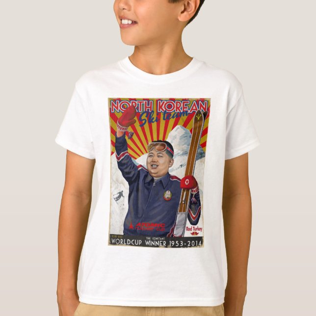 T-shirts Kim Jong Un (Frente)