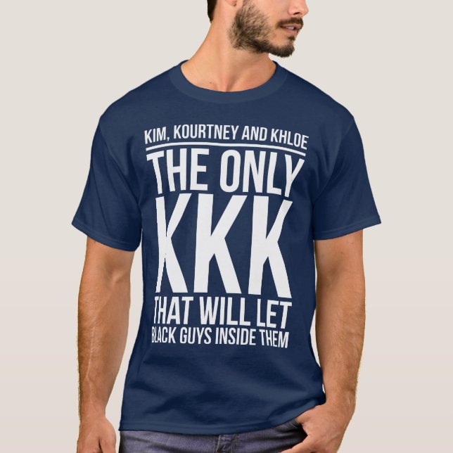 T-shirts Kim, Kourtney e Khloe (Frente)