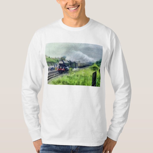 T-shirts King George Steam Train (Frente)