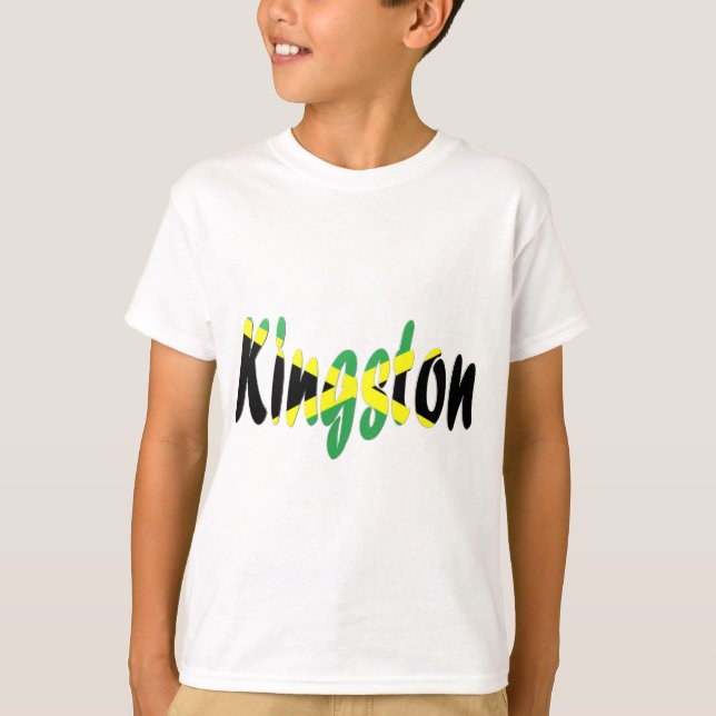 T-shirts Kingston, Jamaica (Frente)