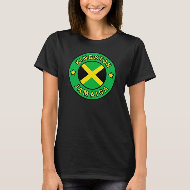 T-shirts Kingston Jamaica (Frente)