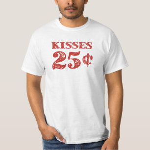 T-shirts Kisses 25 Centavos