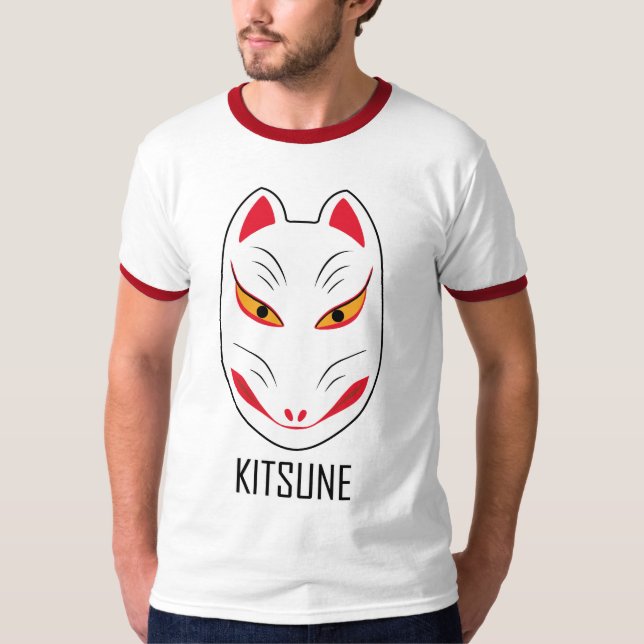 T-shirts Kitsune-san (Frente)