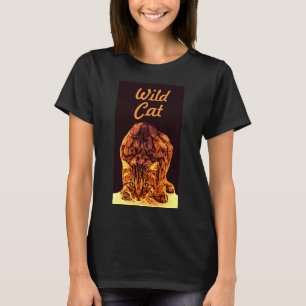 T-SHIRTS KITTEN DE GATO SELVAGEM