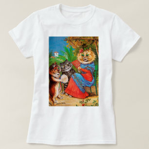 T-shirts Kittens & Lady, Louis Wain
