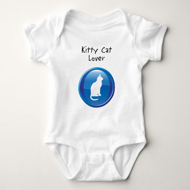 T-shirts Kitty Cat Lover - Boy (Frente)