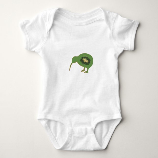 T-shirts kiwifruit do nz do quivi (Frente)