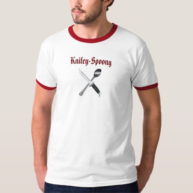 T-shirts Knifey-Spoony (Frente)
