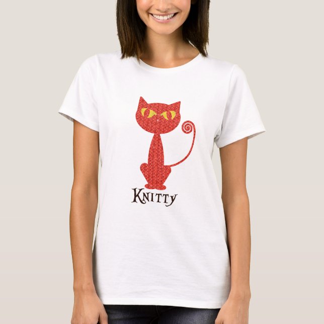 T-shirts Knitty (Frente)