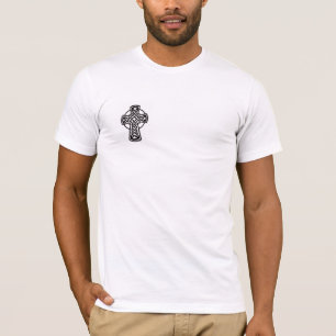 T-shirts knotwork da cruz celta