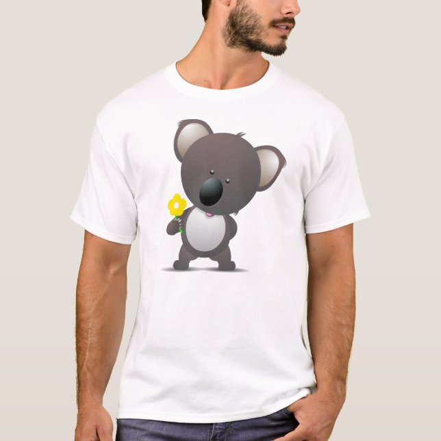 T-shirts Koala esperto (Frente)