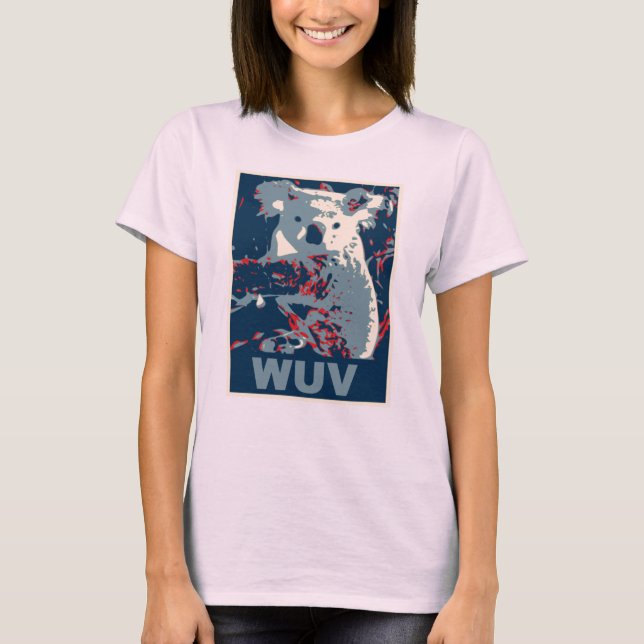 T-shirts koala wuv (Frente)