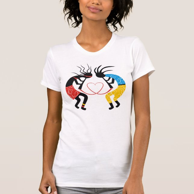 T-Shirts Kokopelli. (Frente)