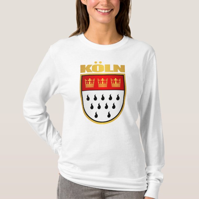 T-shirts Koln (Colônia) (Frente)