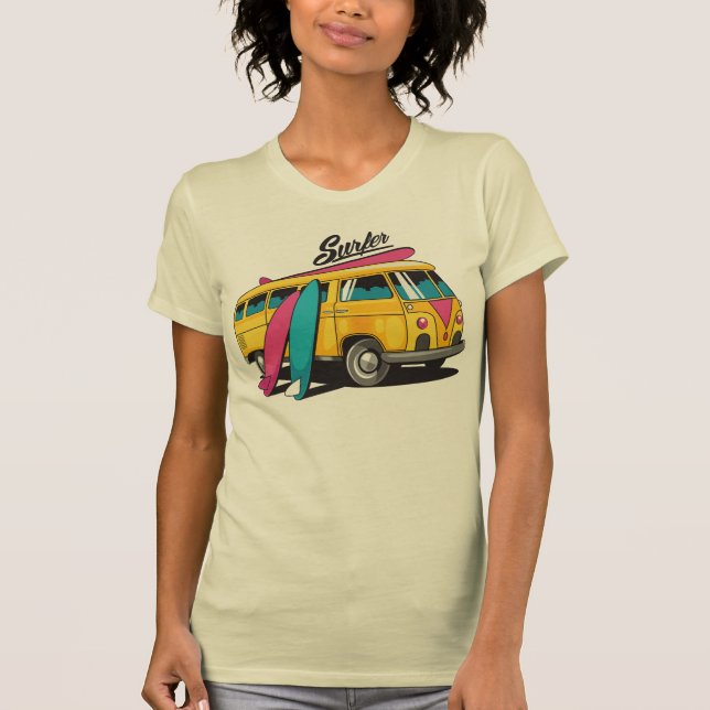 T-shirts Kombi Surfer (Frente)