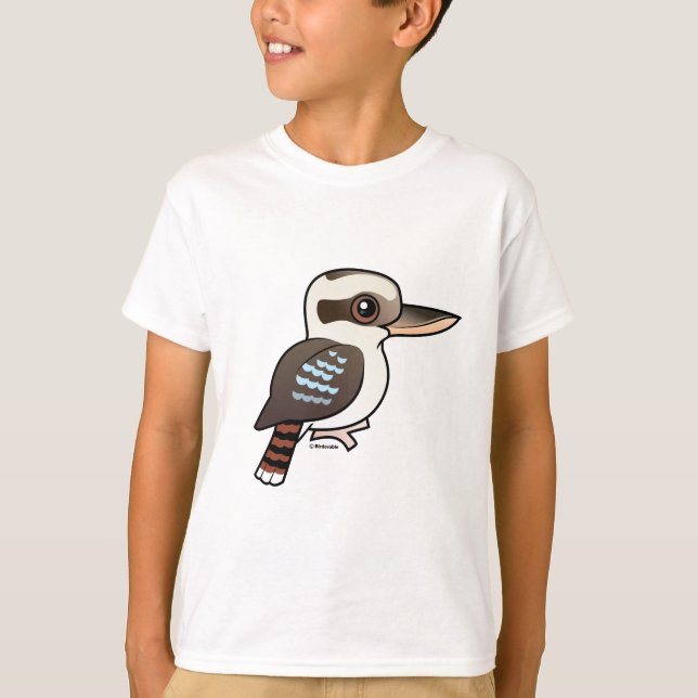 T-shirts Kookaburra de riso (Frente)