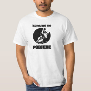 T-shirts Kopajmo faz o poster de Pobjede Sarajevo