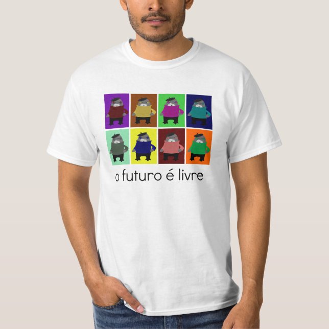 T-shirts Kororas - Pop Livre (Frente)
