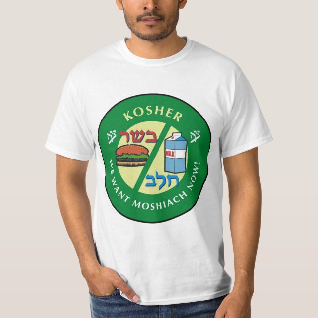 T-shirts Kosher (Frente)