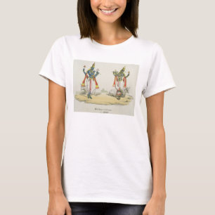 T-shirts Krishna Venugopala, gravado por de Marlet e du B