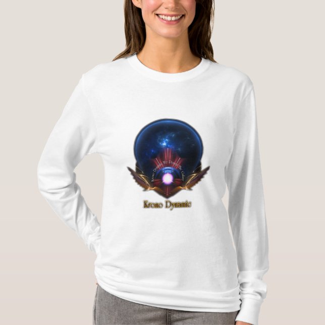 T-shirts Krono Dynamic Fractal Art (Frente)