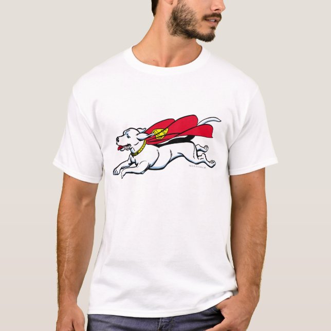 T-shirts Krypto o cachorro (Frente)