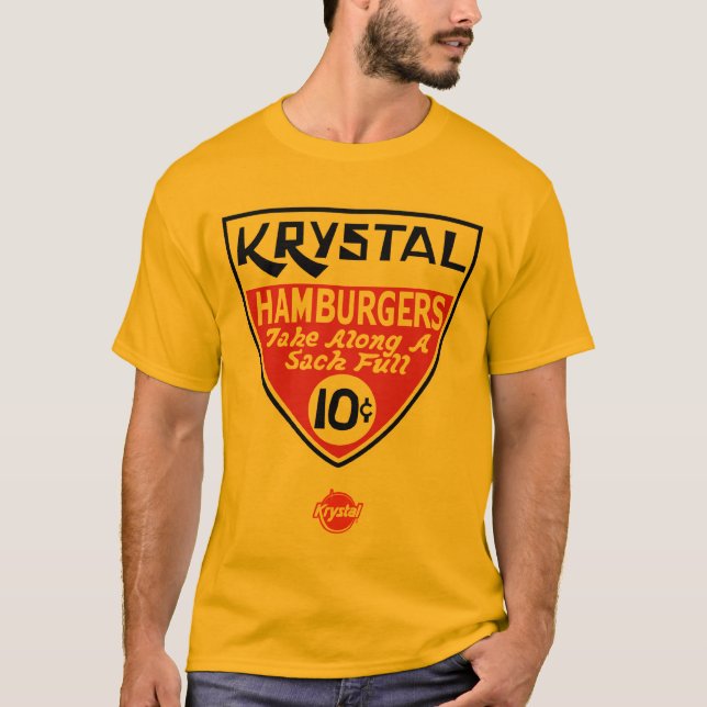 T-shirts Krystal protetor de 10 centavos (Frente)