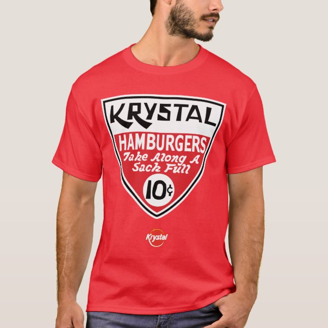 T-shirts Krystal protetor de 10 centavos (Frente)