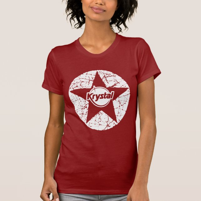 T-shirts KrystalChoice - estrela de Krystal (Frente)