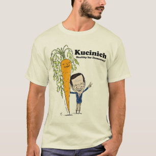 T-shirts Kucinich - saudável para a democracia!