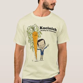 T-shirts Kucinich - saudável para a democracia!